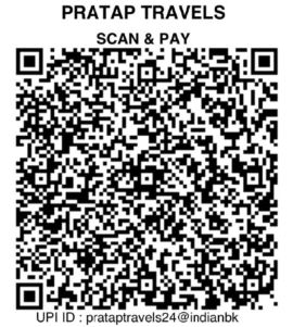 Scan to pay Pratap Travel by UPI